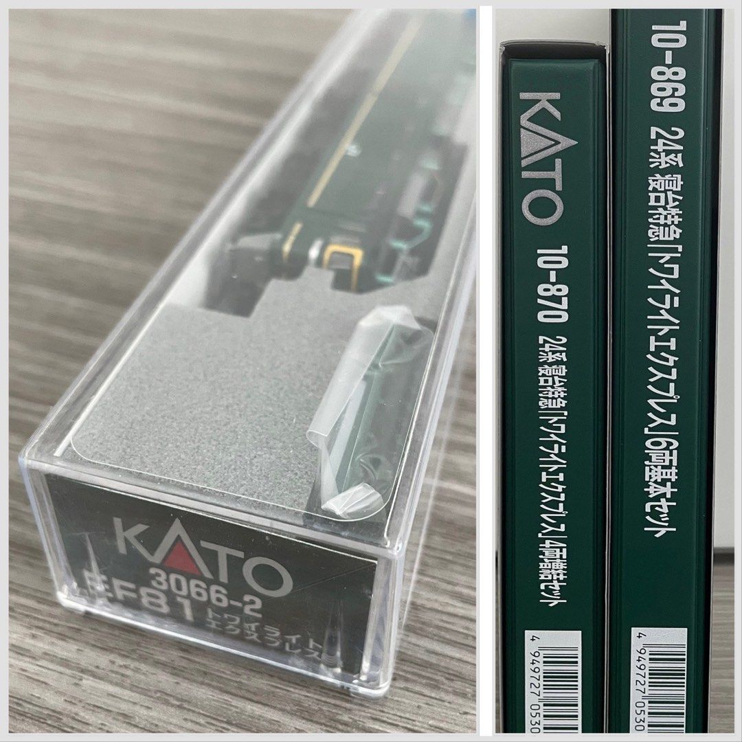 KATO 10-869/10-870/3066-2 EF81形 + 24系寝台特急