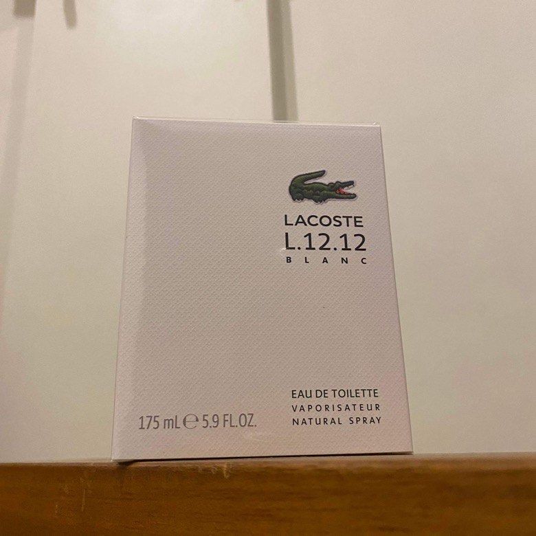 Lacoste White L.12.12 EDT for Men 175ML ORIGINAL ONHAND Beauty Personal Care Fragrance Deodorants on Carousell