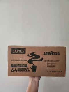 Lavazza Variety Box Kcup Pods - 64s