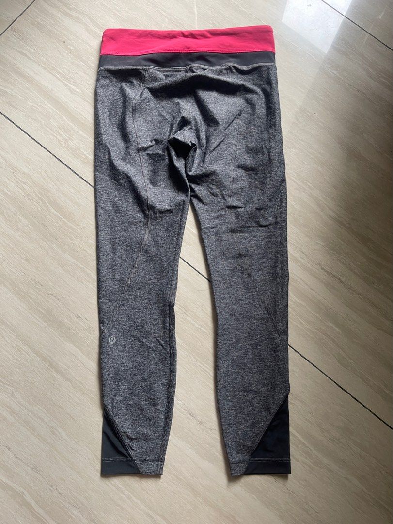 Lululemon Inspire Tight II - Heathered Black / Heathered Black