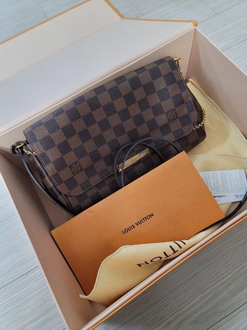 LV damier ebene favorite MM (Category: Luxury Bags & Wallets) located in Cebu City. Submitted by forless.ph (Listing ID 1294278270, Image 1). Description: Complete inclusion✅ 💯 orig or your moneyback 10x.