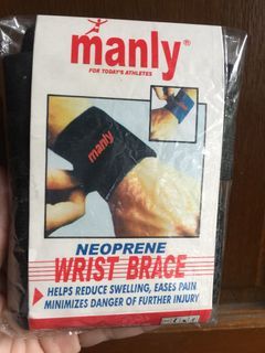 Manly Neoprene Wrist Brace