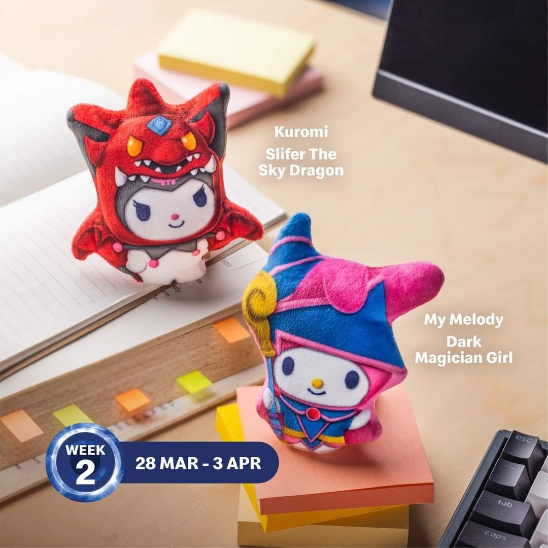 [can order full set!] McDonald's Sanrio x Yugioh Collection, Hobbies