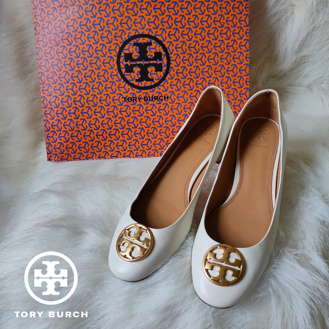 NEW TORY BURCH Chelsea Heelsed Ballet Flats Shoes Women s Fashion Footwear Flats Sandals on Carousell