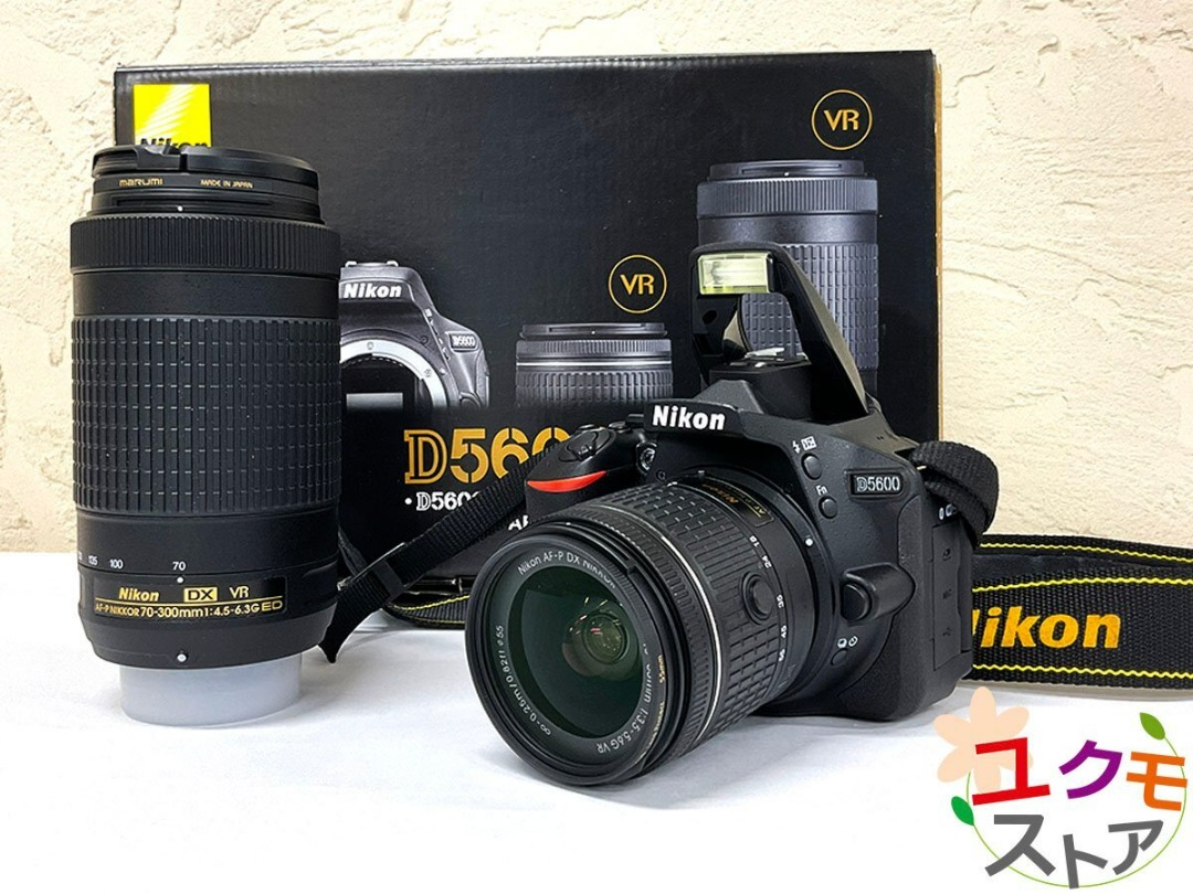 NIKON 尼康D5600 雙變焦鏡頭套件18-55mm f/3.5-5.6G VR / 70-300mm f 