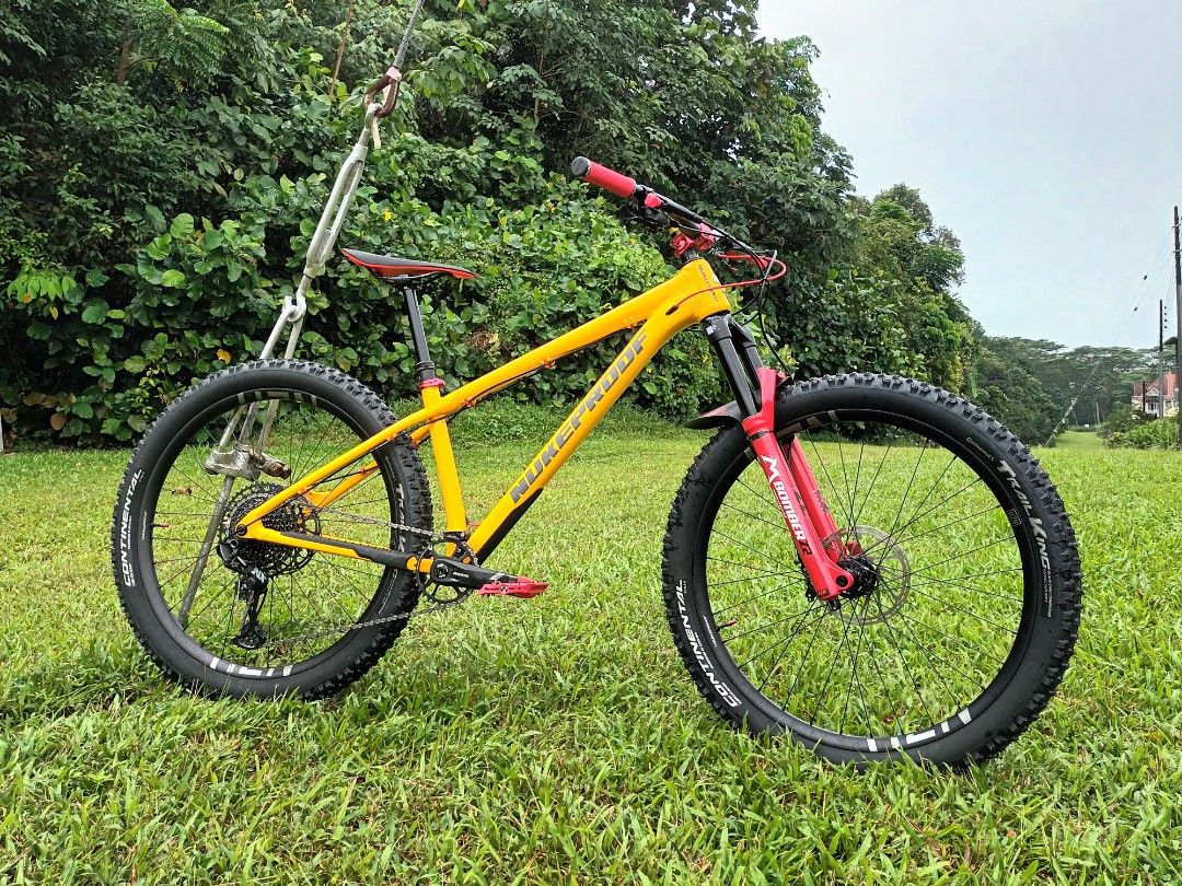 Nukeproof Scout V3 Yellow Hardtail 27.5 S Sports Equipment Bicycles Parts Bicycles on Carousell