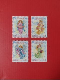 Philippines 1999 :  Christmas Stamps / Angels , complete set of 4 v. , MNH