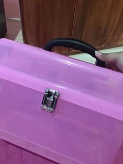 Pink Tackle/Utility Box (Large)