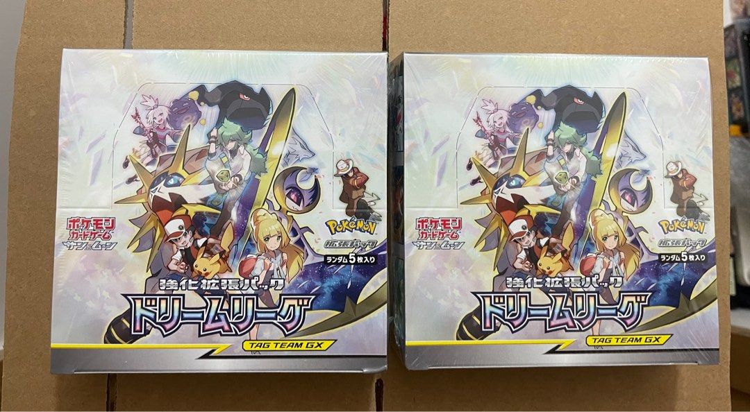dream league pokemon booster box Pokemon Card 2019 Dream League (sealed Box)