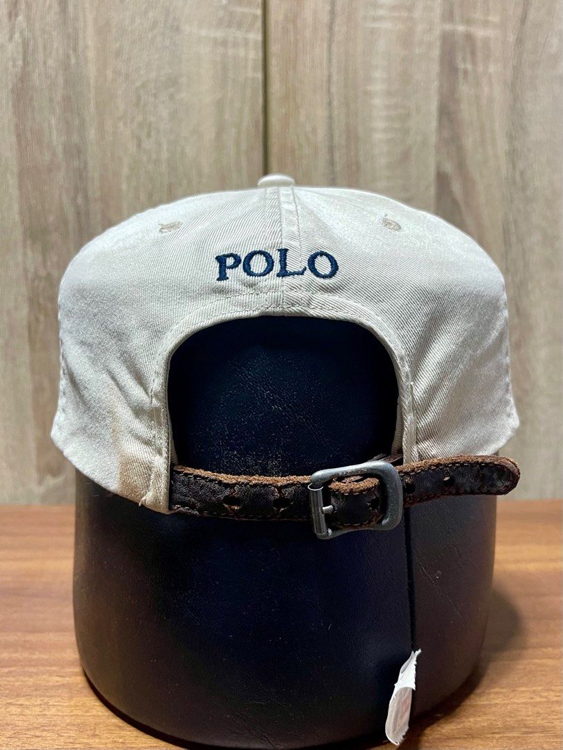 Ralph lauren hat leather strap best sale