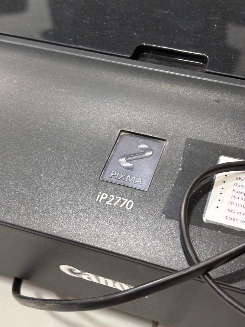 Printer canon pixma ip2770, Elektronik, Bagian Komputer & Aksesoris di ...