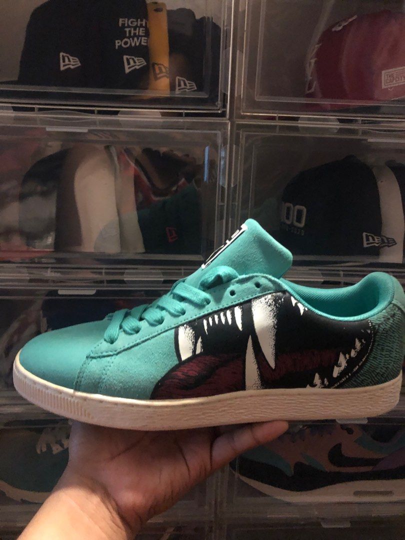 Puma Monster Cat Suede UK9 Men s Fashion Footwear Sneakers on Carousell