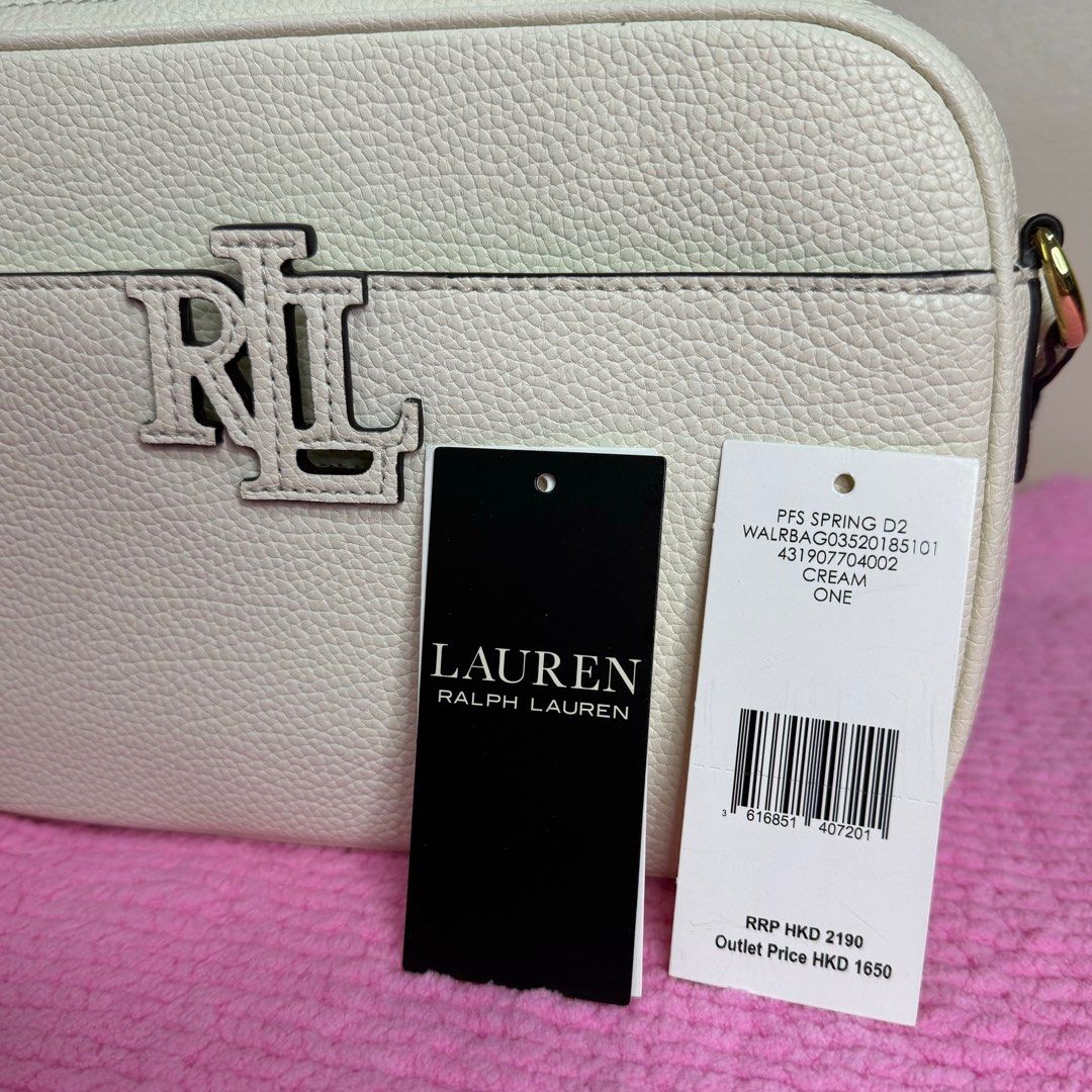 Ralph Lauren Crossbody Bag (Category: Cross-body Bags) located in Mandaluyong City. Submitted by isami22 (Listing ID 1294267898, Image 2). Description: Ralph Lauren Carrie Crossbody Bag Cream Brand New Never Used Bought in Hong Kong for HKD 1,650 Free shipping within Metro Manila Feel free to haggle or make an offer ❤️.
