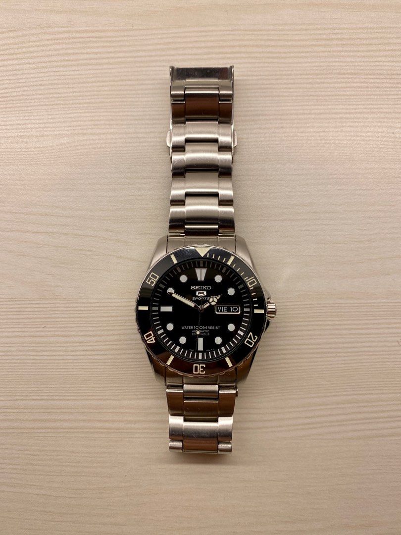 Seiko Original SNZF17K1 Mod Submariner Looks Fesyen Pria Jam Tangan di Carousell
