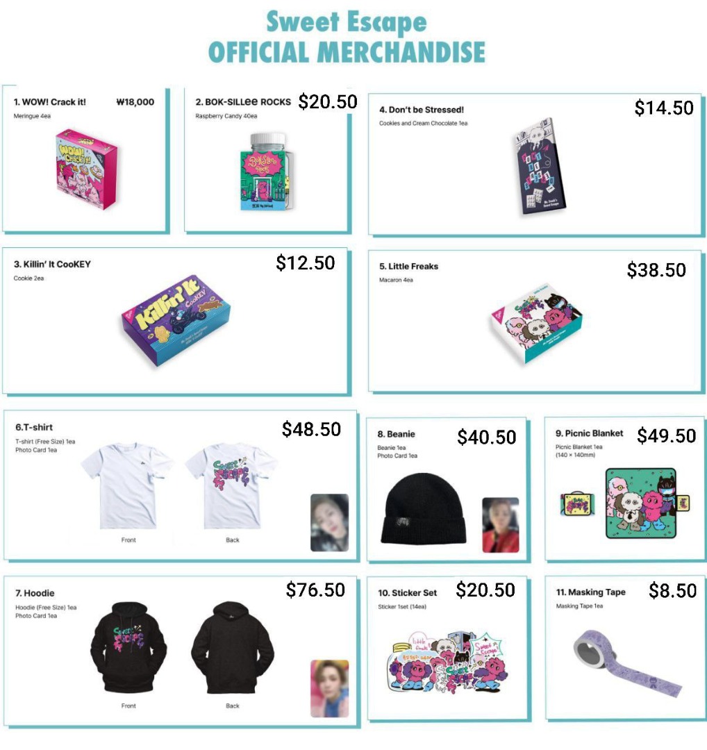 SG PO] SHINEE KEY [MR. FREAK'S LAB: SWEET ESCAPE] MD (ONLINE