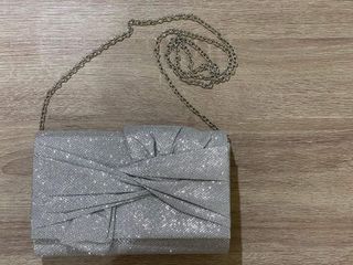 Silver Party Bag Clutch Bags Shiny Bag