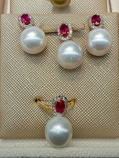 South sea pearls set