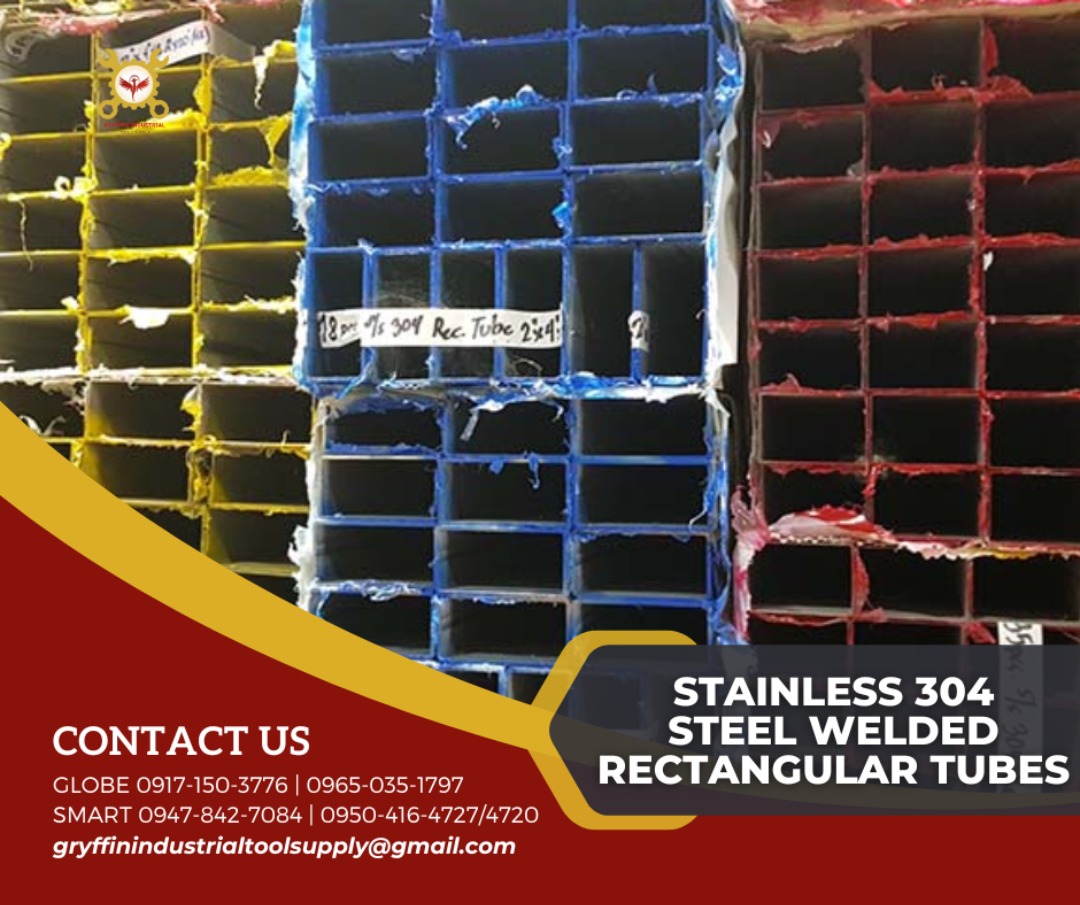 STAINLESS 304 STEEL WELDED RECTANGULAR TUBES, Commercial & Industrial ...