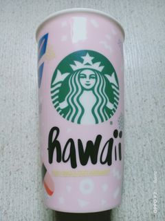 Starbucks Hawaii Pink traveller 12oz