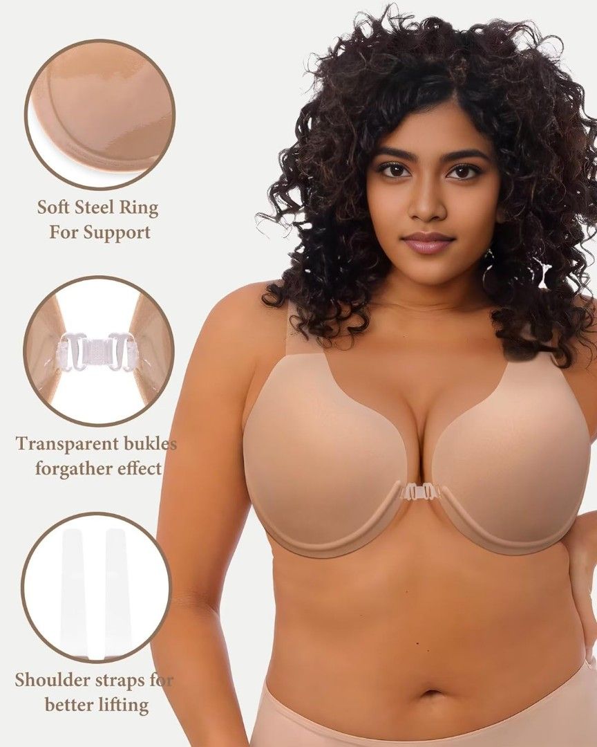 LATIBELL Sticky Bra for Large Breasts Lift Backless Dresses India