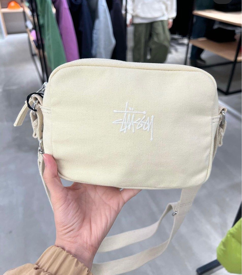 Stussy Canvas Side Pouch [542] 91％以上節約 - バッグ