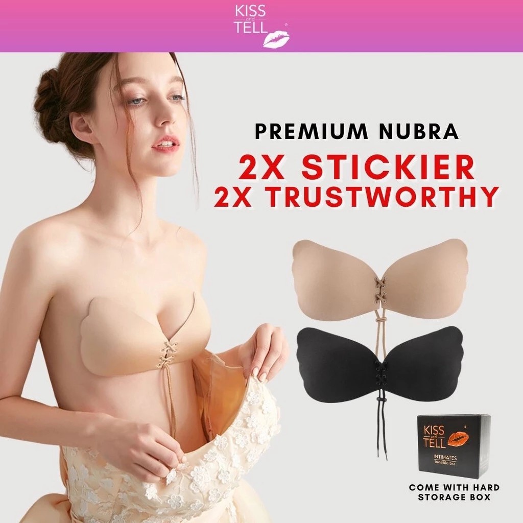 Nubra Sea Shell Stick On Seamless Adhesive Bra, Women's Fashion, New  Undergarments & Loungewear on Carousell