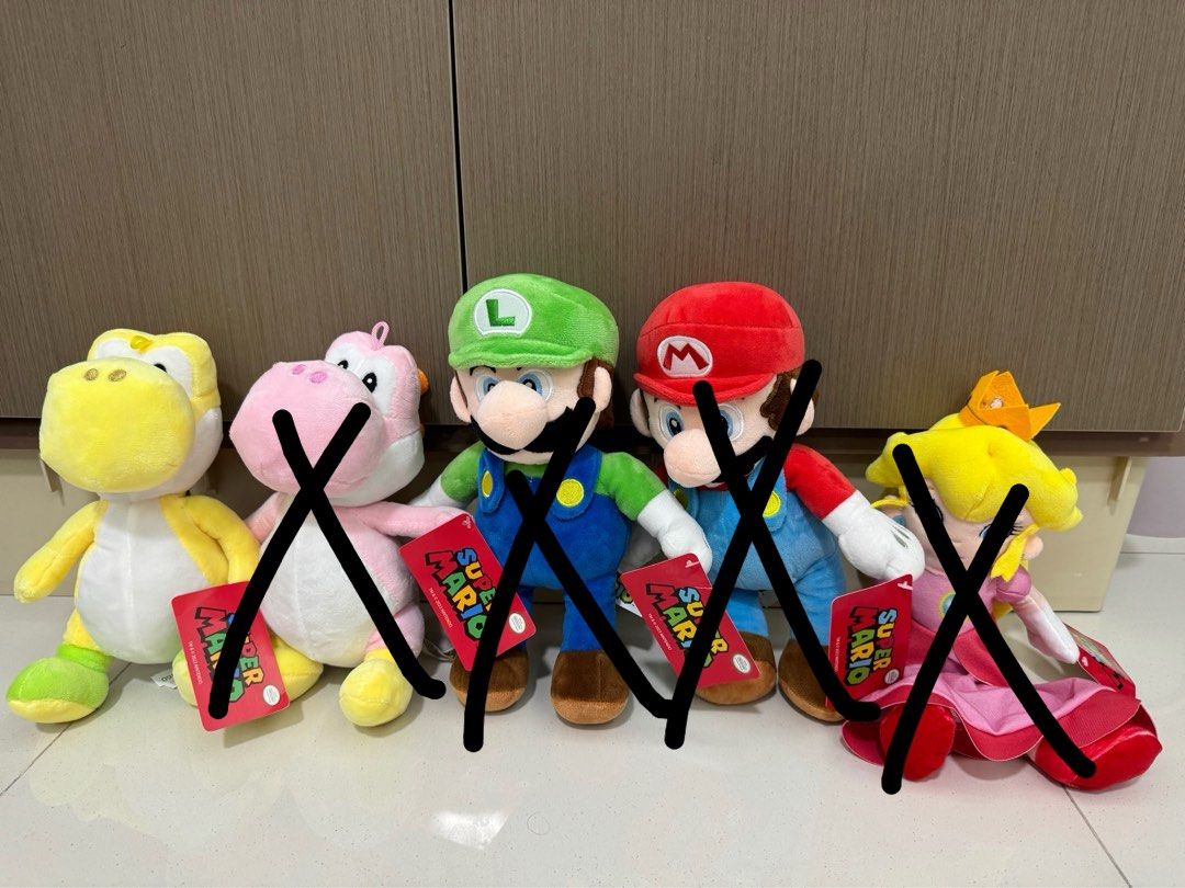 Super Mario plush Hobbies Toys Toys Games on Carousell