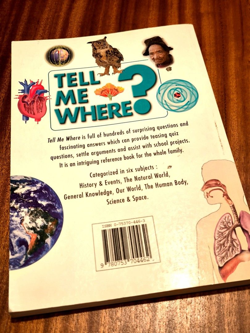 Tell Me Where Answers To Hundreds Of Fascinating Questions Book ...
