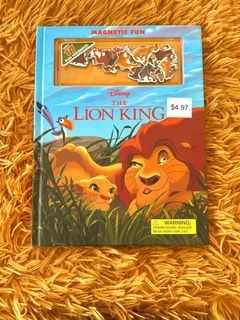 The Lion King Magnetic Book