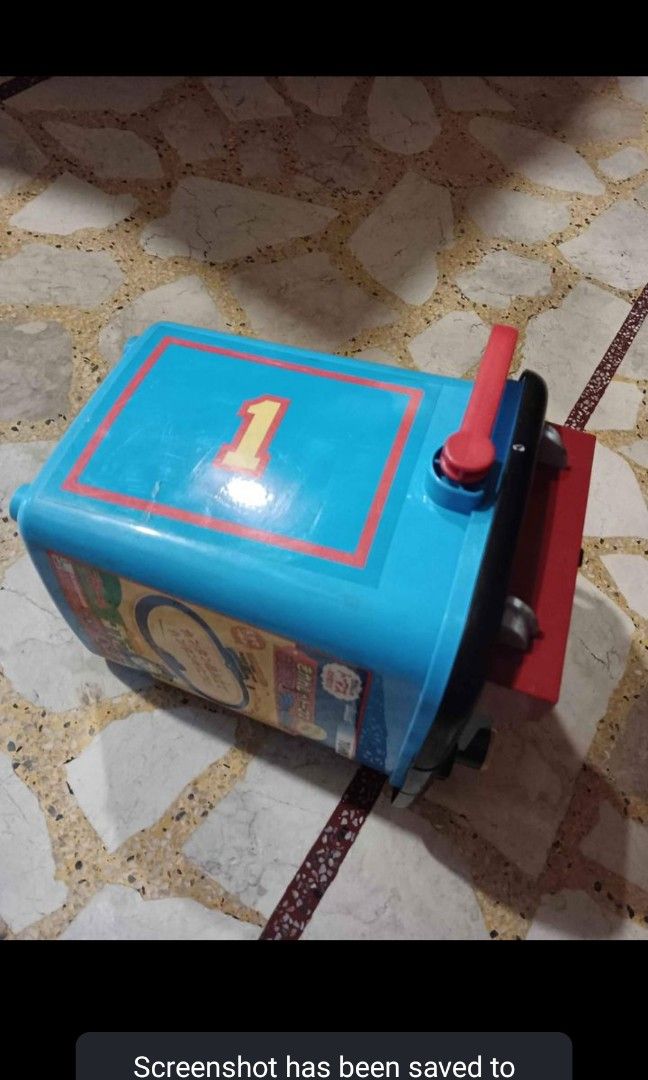 Thomas and friends bucket japan (Category: Character Goods) located in Quezon City. Submitted by toys_r_here (Listing ID 1294122353, Image 3). Description: As is po Pa check nlng ng condition sa pics What you see is what you get haggle pwede PM ME FOR MORE QUESTIONS First to pay gets the item ship pwed din Qc area near Starbucks ave Payment pwede bdo bpi.