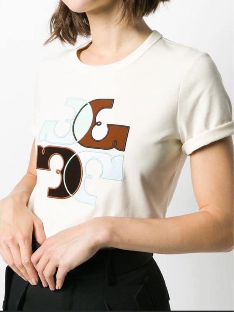 Tory burch color block shirt outlet