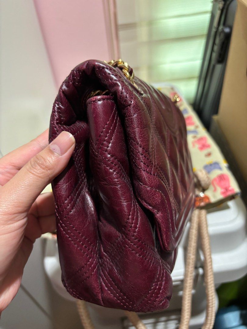 Tory Burch Fleming Soft Glazed Convertible Shoulder Bag
