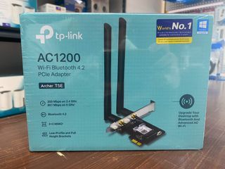 TP-Link Archer T5E AC1200 Dual Band Wi-Fi & Bluetooth 4.2 PCIe Adapter