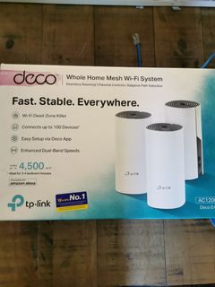 3 UNITS TP-Link Deco Home Mesh Wi-Fi System