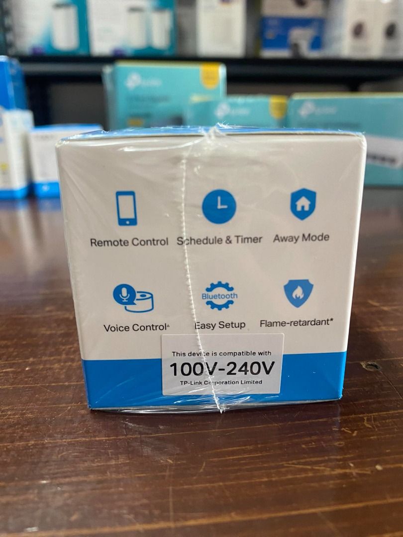 TP-Link Tapo P100 (1-pack) Mini Smart Wi-Fi Socket (Category: Electrical, Adaptors & Sockets) located in Pasig City. Submitted by technofuseofficial (Listing ID 1294165496, Image 2). Description: TP-Link Tapo P100 (1-pack) Mini Smart Wi-Fi Socket Wireless Type: 2.4 GHz Power Requirements: AC 100-240V~50/60 Hz 10 A Maximum Load: 1200 W, 10 A Remote Control – Instantly turn connected devices on/off wherever you are through the Tapo app Schedule – P