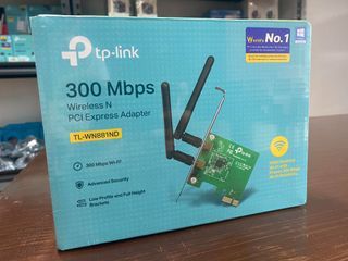 TP-Link TL-WN881ND 300Mbps Wireless N Wi-Fi PCIe Adapter