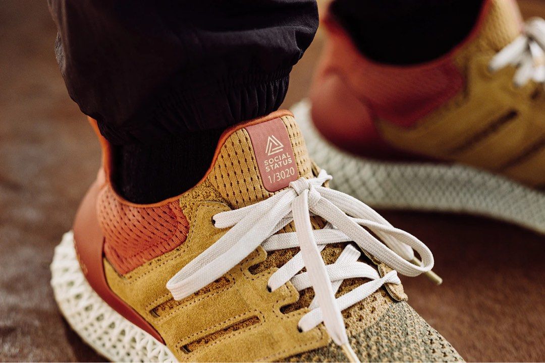 Ultra4D Social Status Ltd Ultraboost Adidas Shoe, Men's Fashion - Main Image