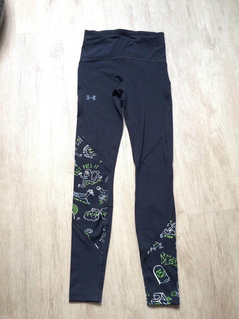 XS) UNDER ARMOUR 3/4 Capri Sports Tights Leggings 11678, Women's Fashion,  Activewear on Carousell