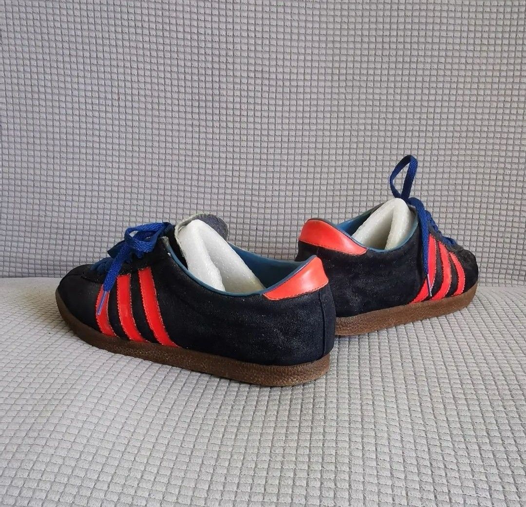 adidas gazelle silver green womens Vintage Adidas Dublin Sneakers Women's US 6.5 – dla dushy main image 1