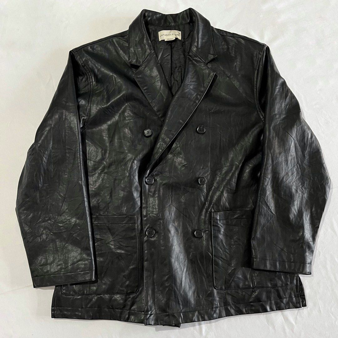 Vintage black blazer top