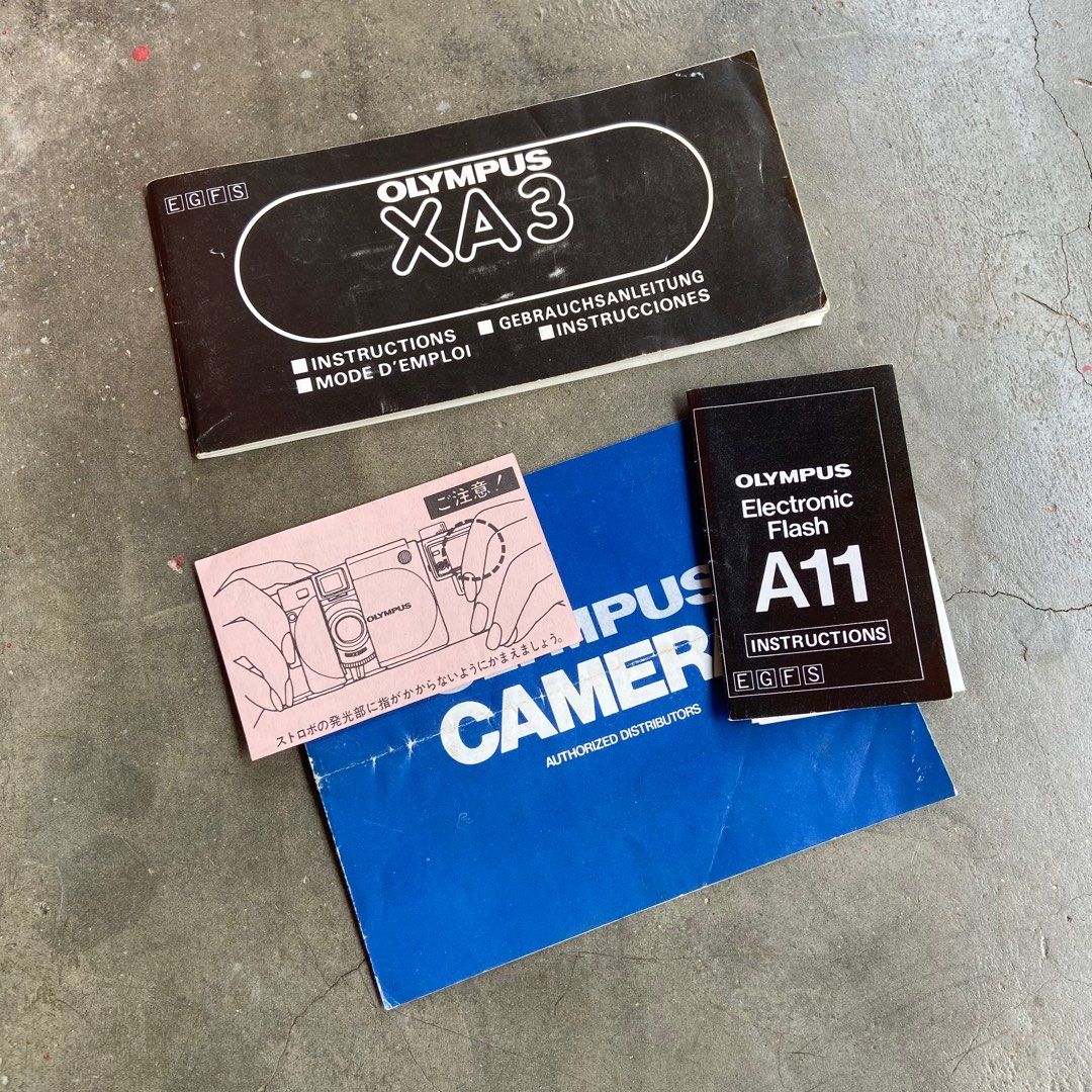 Vintage Olympus XA 3 Camera , Photography, Cameras on Carousell