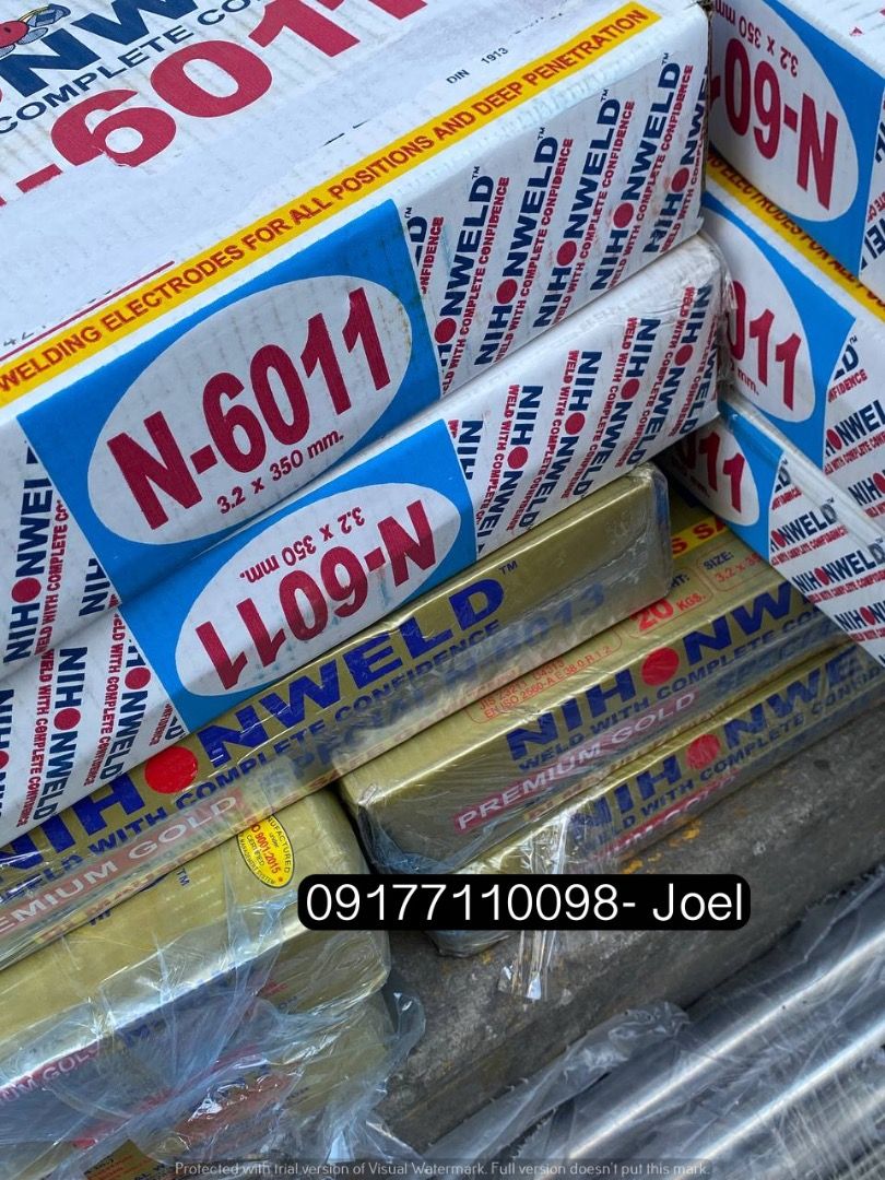 WELDING ROD N6011 (Category: Construction Tools & Equipment) located in Manila. Submitted by joeyroque09 (Listing ID 1294118369, Image 3). Description: WELDING ROD N6011 Specs: 3.2mm.
