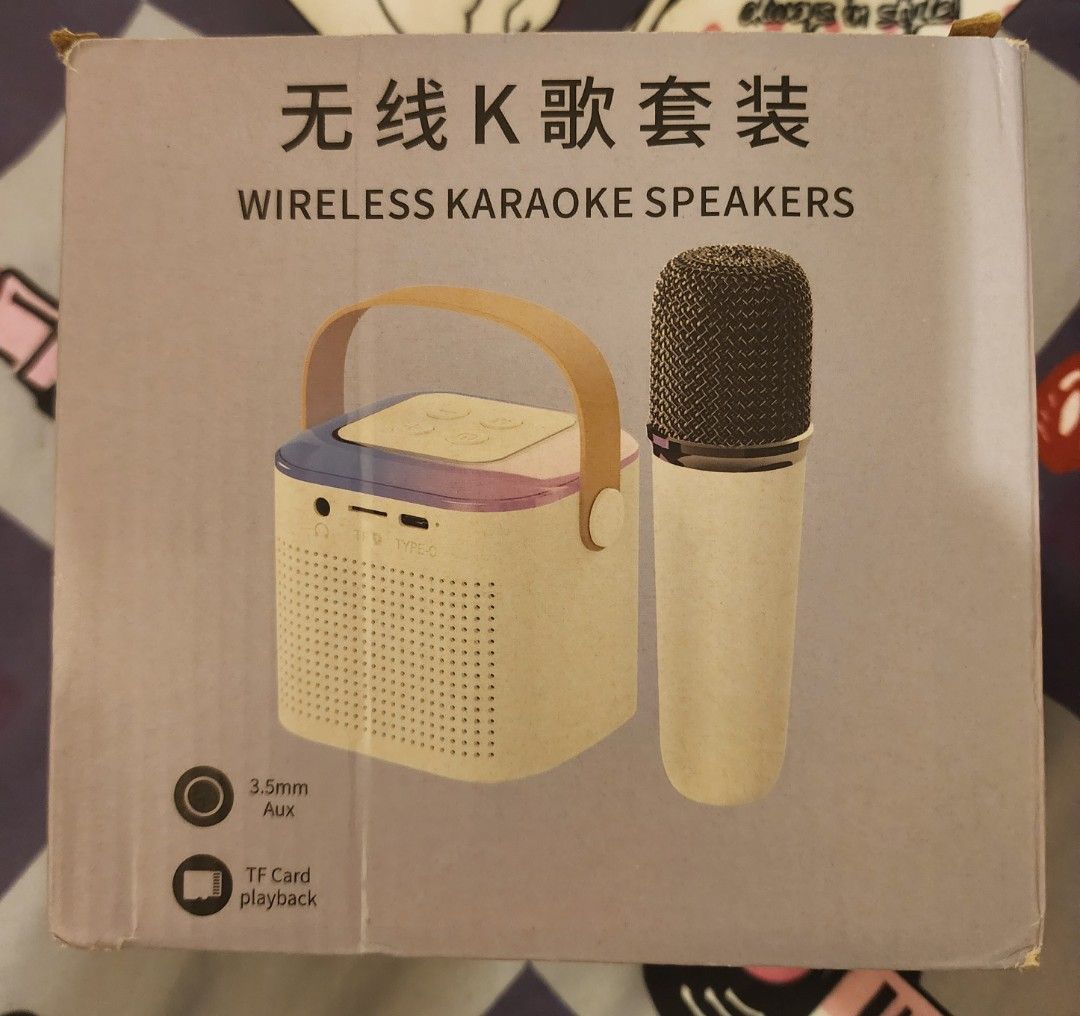 Wireless speaker with mic480325973228267521