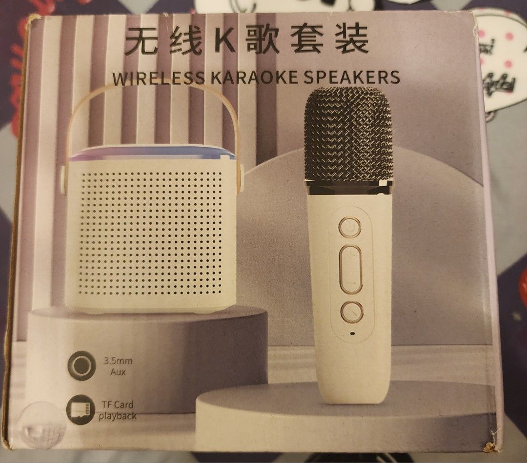 Wireless speaker with mic