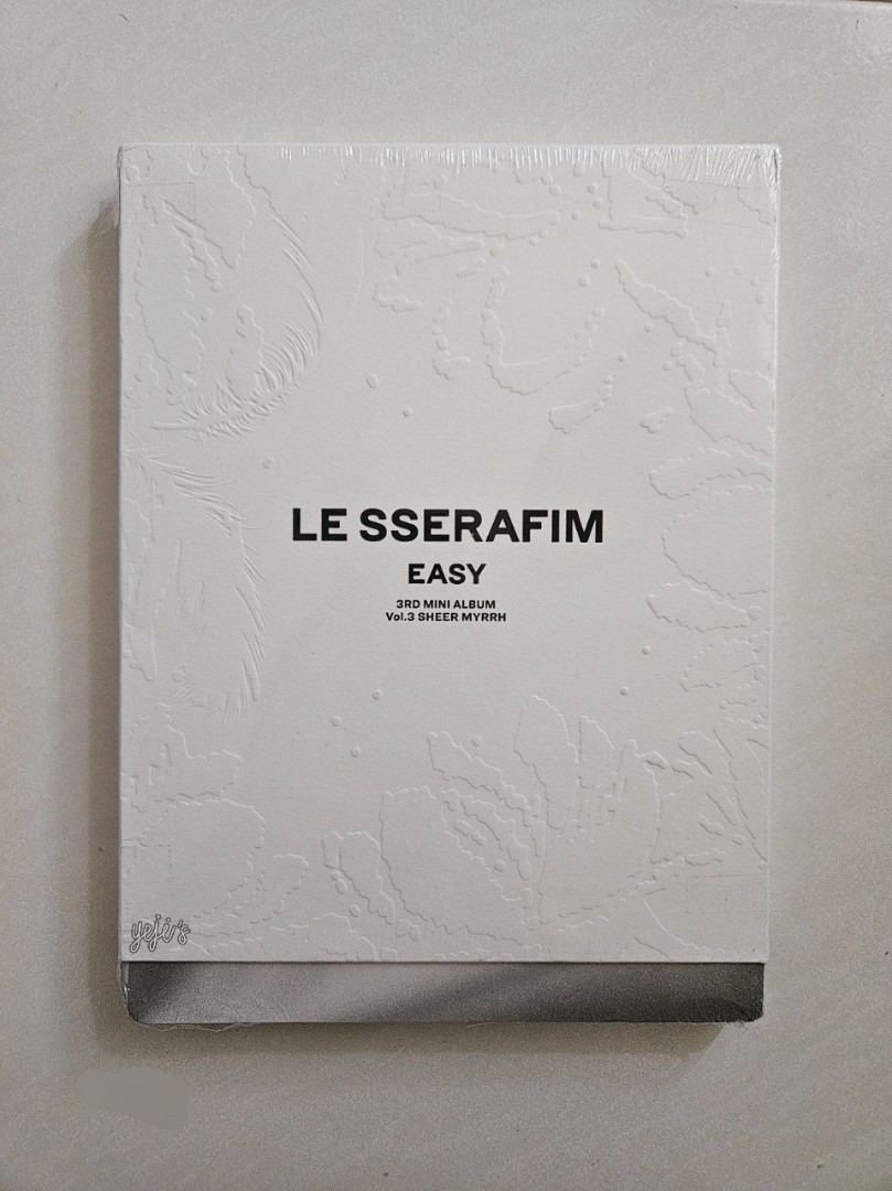 Le Sserafim EASY 本体 SHEER MYRRH 開封済み - K-POP・アジア