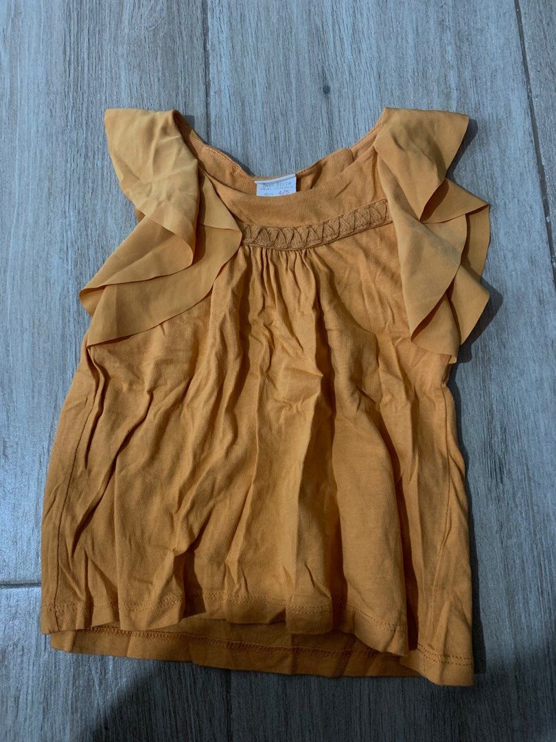 Zara 3-4 years old orange top (Category: Babies & Kids Fashion) located in Dasmarinas. Submitted by preloveddasma (Listing ID 1294197803, Image 1). Description: .