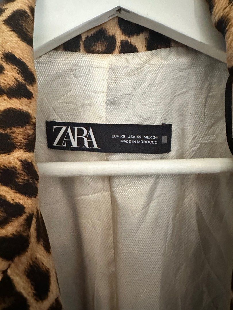 Cheetah jacket zara store