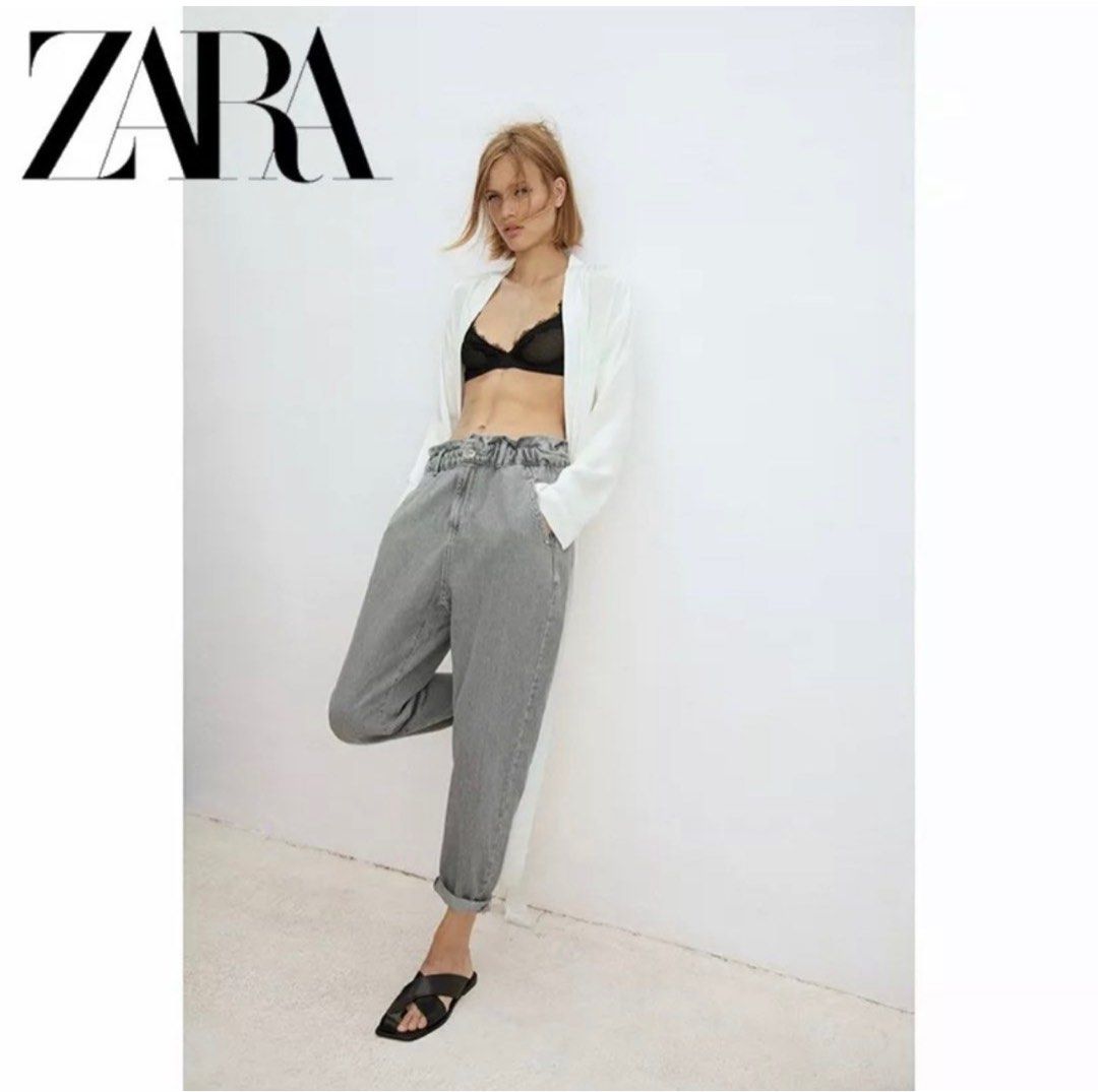 ZARA HIGHWAIST TROUSER, Women's Fashion, Bottoms, Other Bottoms on Carousell