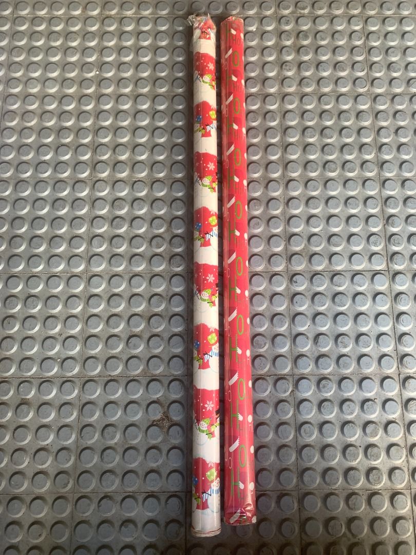 [00] two rolls christmas gift wrapper (Category: Craft Supplies & Tools) located in Marikina City. Submitted by theflos (Listing ID 1294393310, Image 1). Description: .