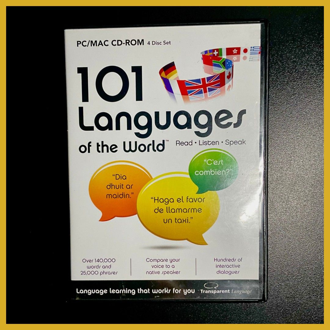 101 Languages of the World: Language Learning Disc Set, Hobbies & Toys ...